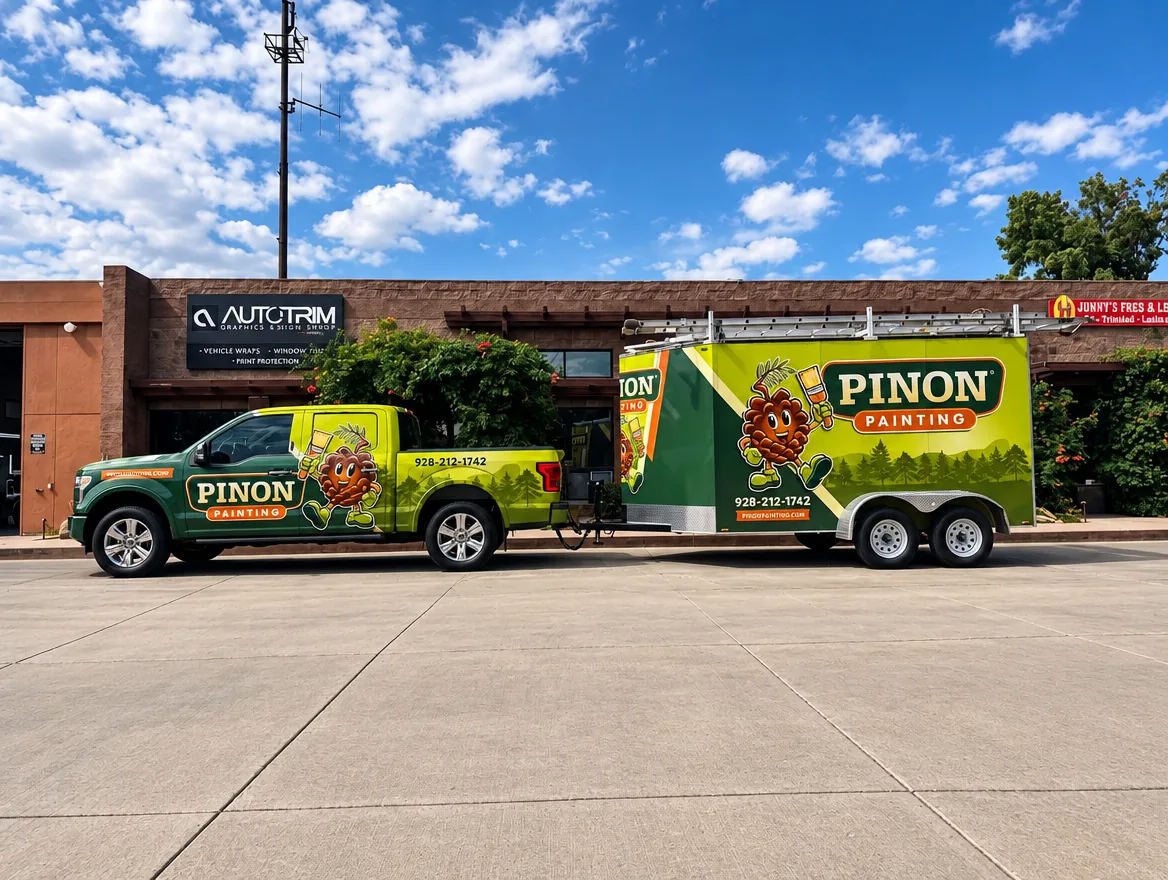 Pinion Painting enclosed trailer