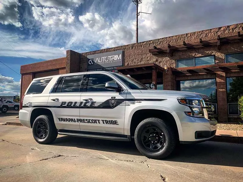 Tribal government vehicle graphics
