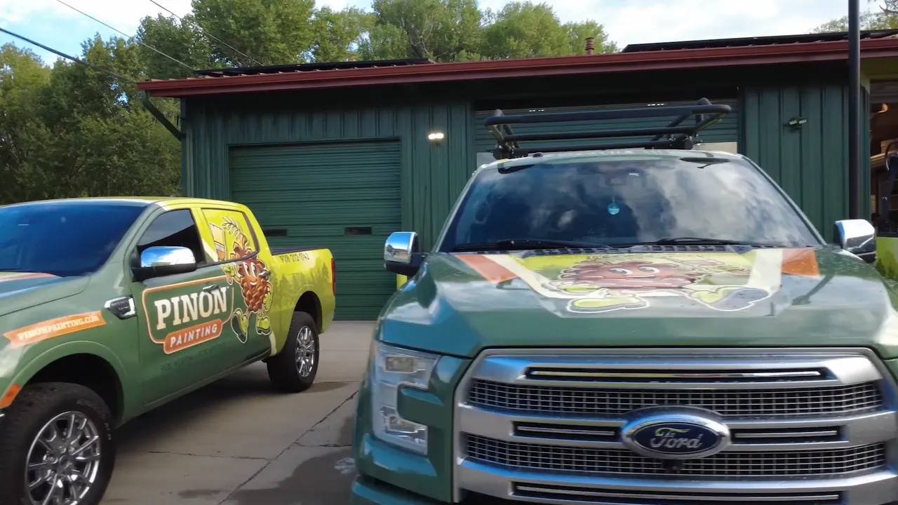 Pinion Painting fleet wrapped by Auto Trim Plus