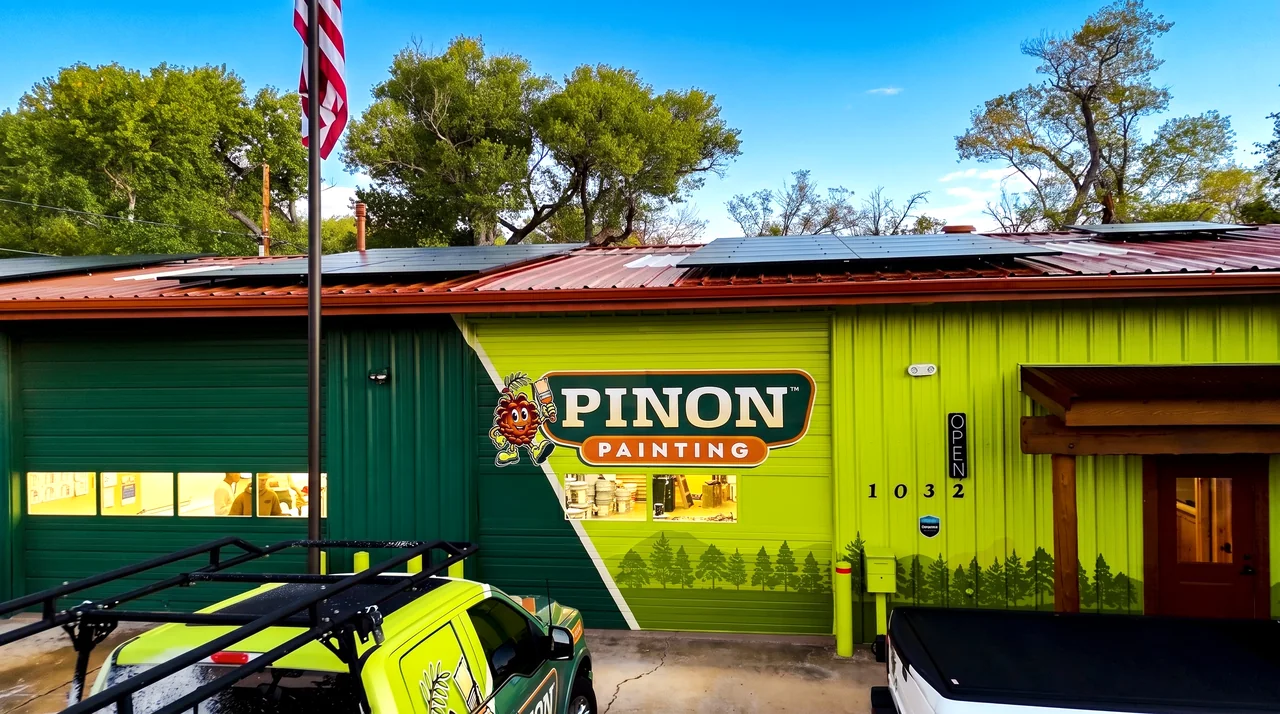 Pinion Painting trucks wrapped by Auto Trim Plus